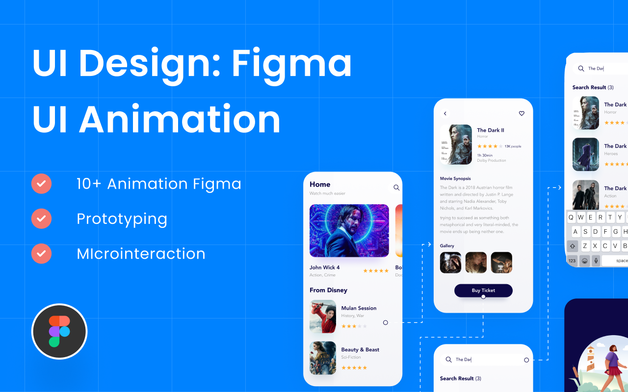 Kelas Mastering Figma: User-Interface Design Animation di BuildWithAngga